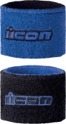 Icon двусторонний браслет - черный/синий