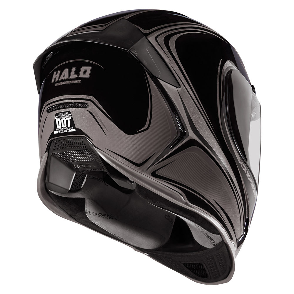 Icon Airframe Pro Halo шлем - черный