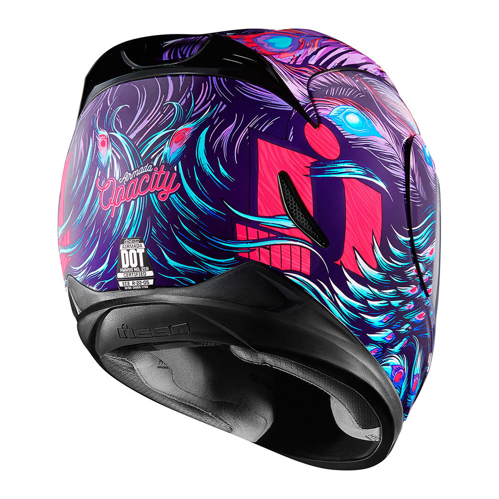 Icon Airmada Opacity шлем - розовый