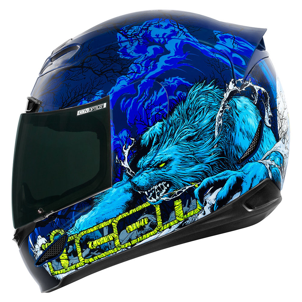 Icon Airmada Thriller шлем - синий